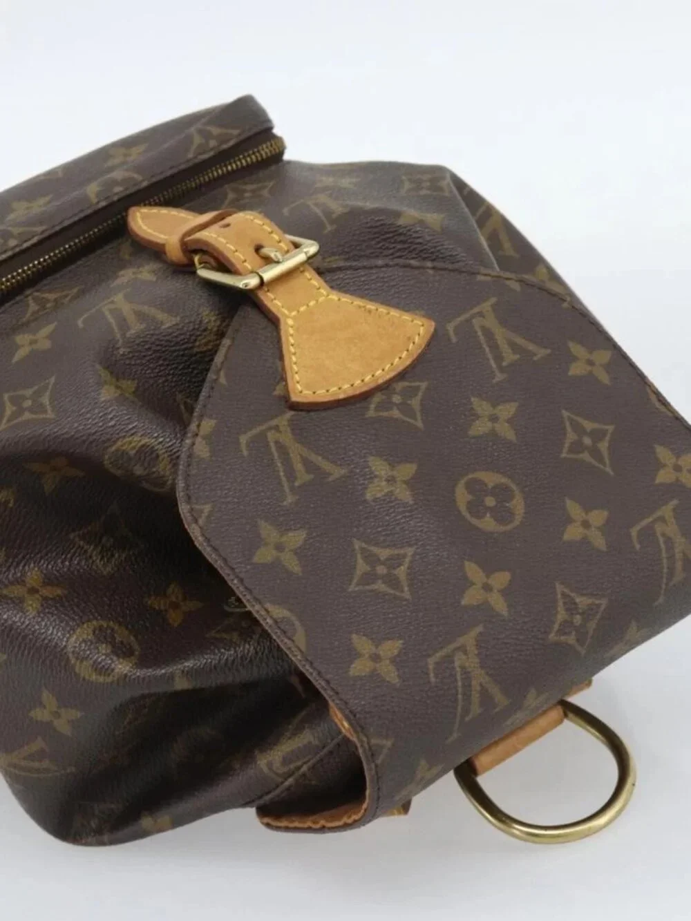 LOUIS VUITTON Monogram Montsouris MM Backpack M51136 LV Auth 188707